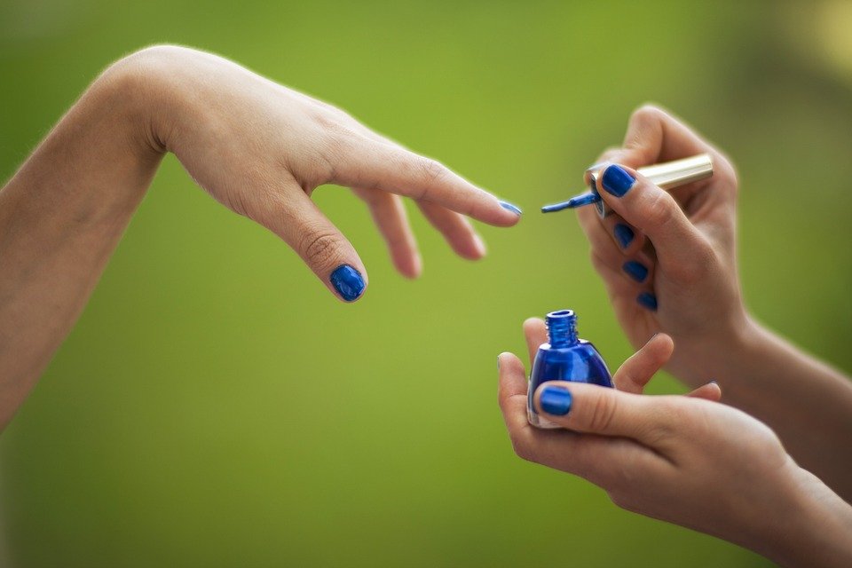 Fashion with Nail Paint