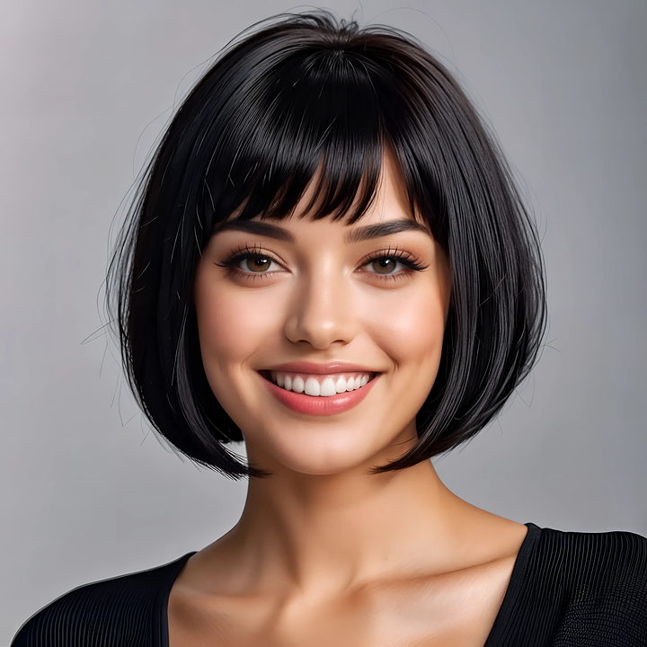 Sleek Bob with Soft Waves